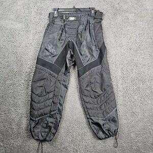 Empire Prevail Paintball Pants Youth Medium Black Adjustable Drawstring Cuffed